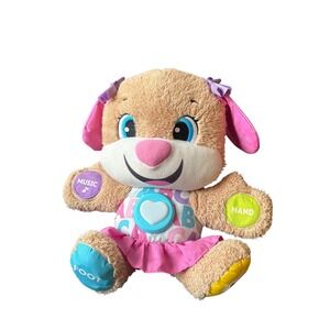 Fisher Price Laugh & Learn Smart Stages Sis Plush Puppy ABC Learning Musical Toy